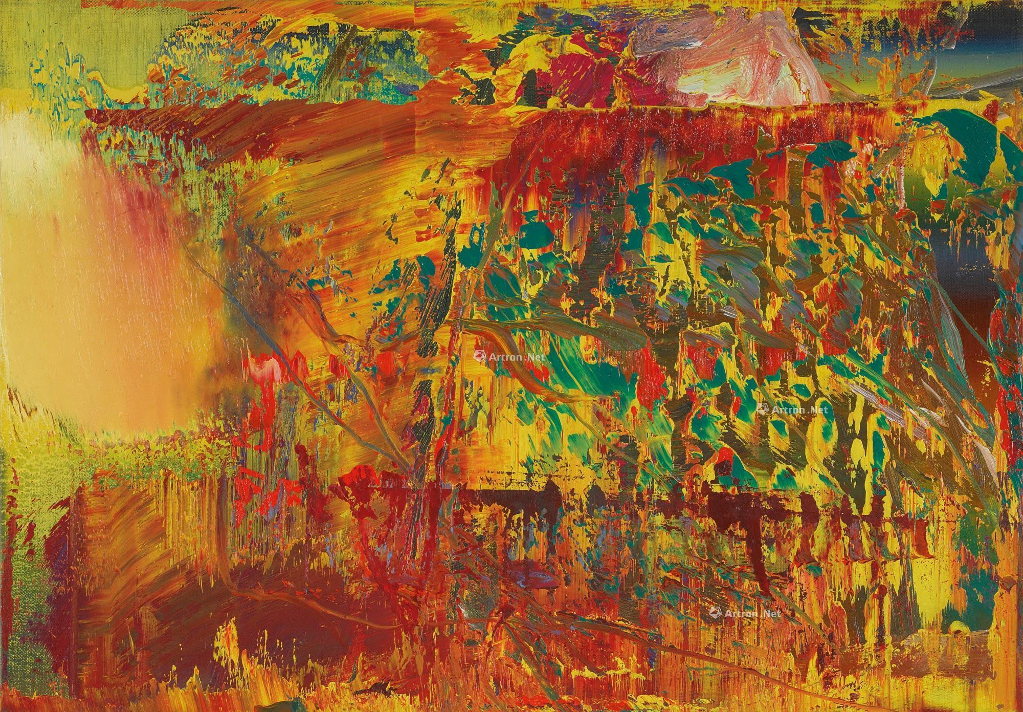 【1986年作 抽象画 油画画布】拍卖品_图片_价格_鉴赏_油画_雅昌艺术