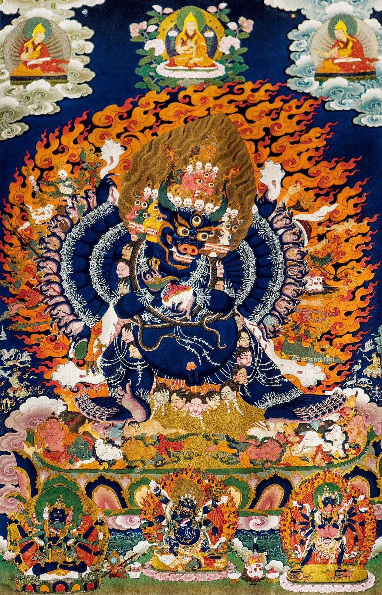藏传佛教金刚法王图片