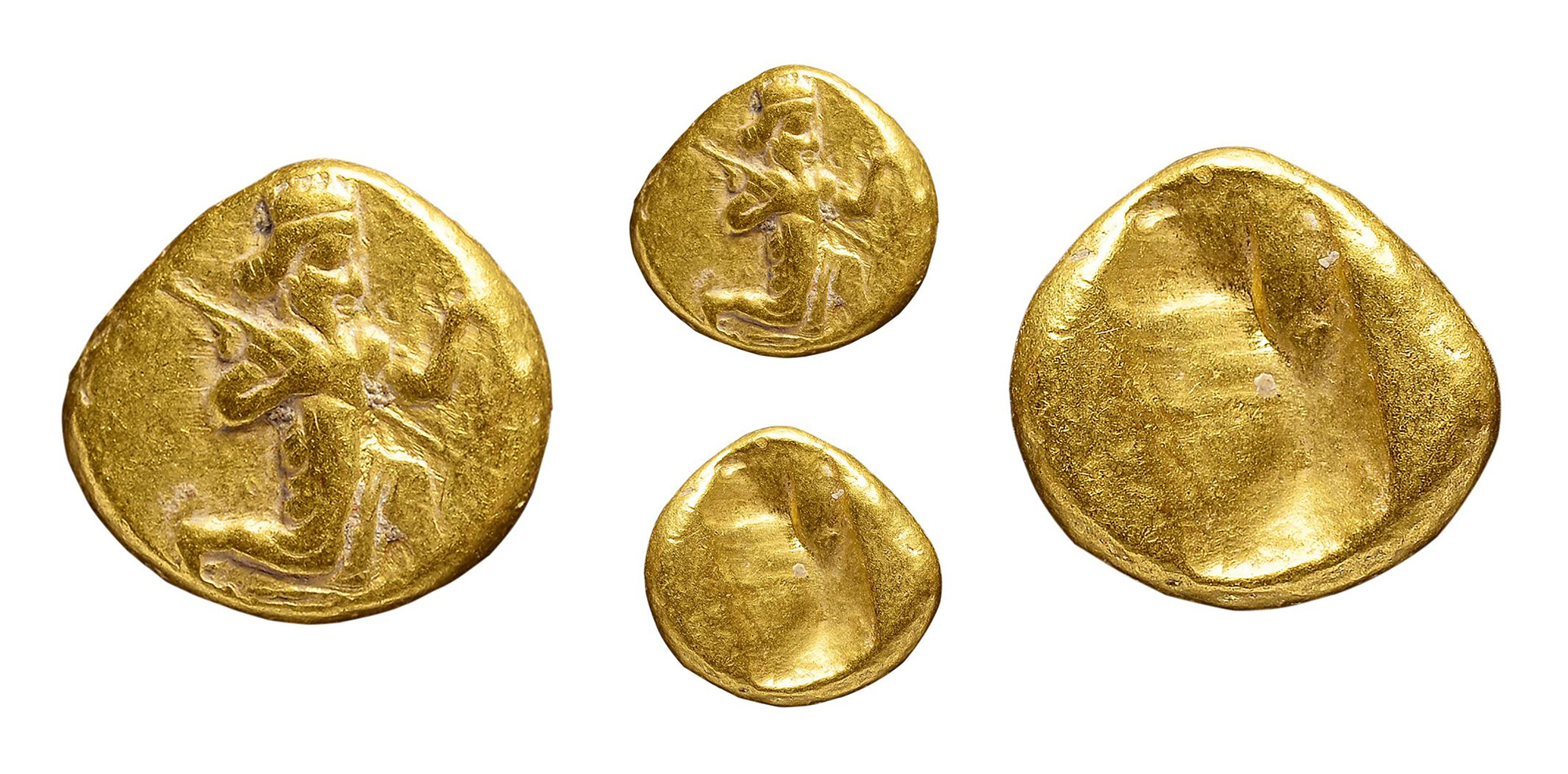 古波斯阿契美尼德王朝大流克金币一枚