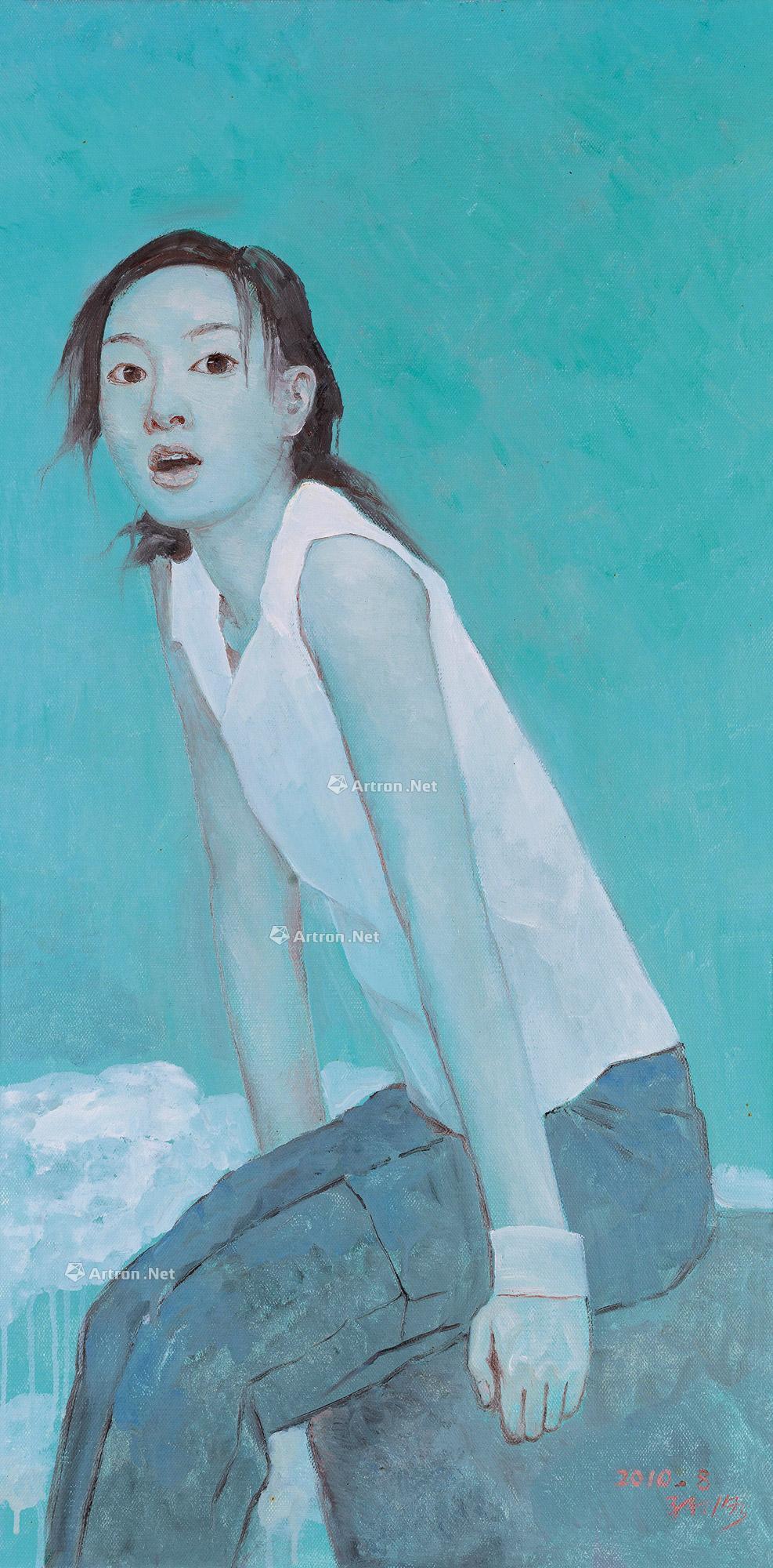 15372010年作憧憬布面68油画
