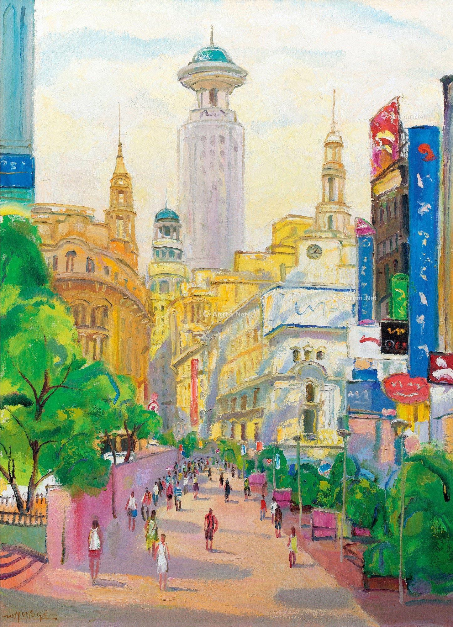 上海最大油画街图片