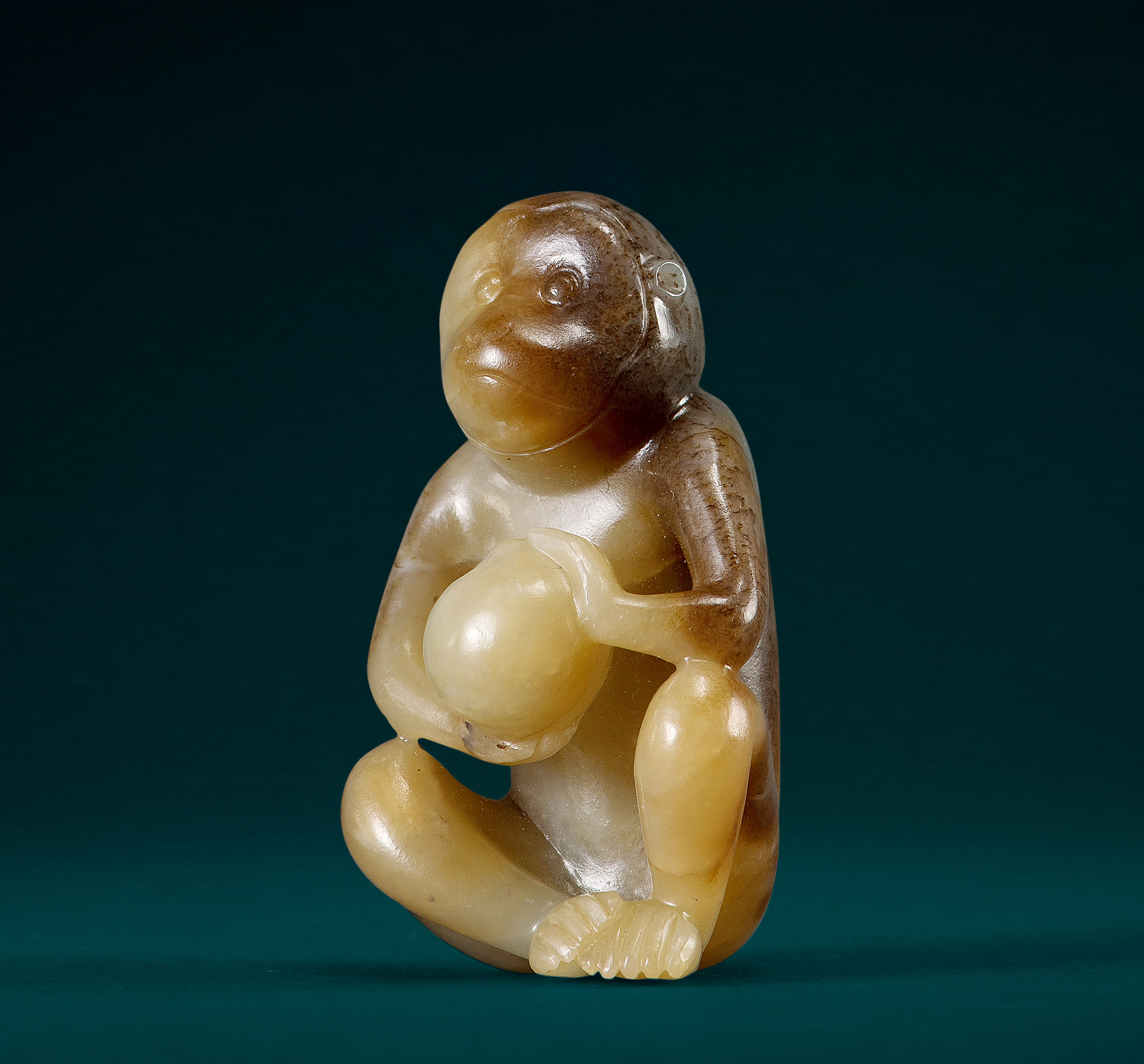 1243清早期黄玉猴