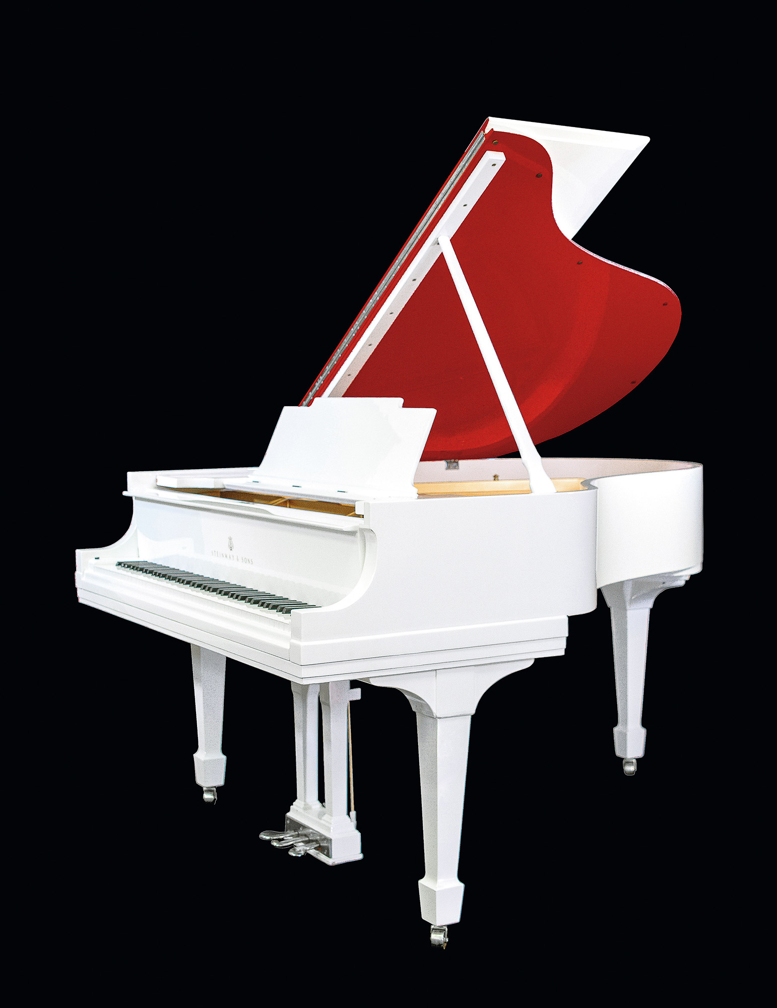 7917 约1963年制 美国 施坦威 双色艺术外壳三角钢琴