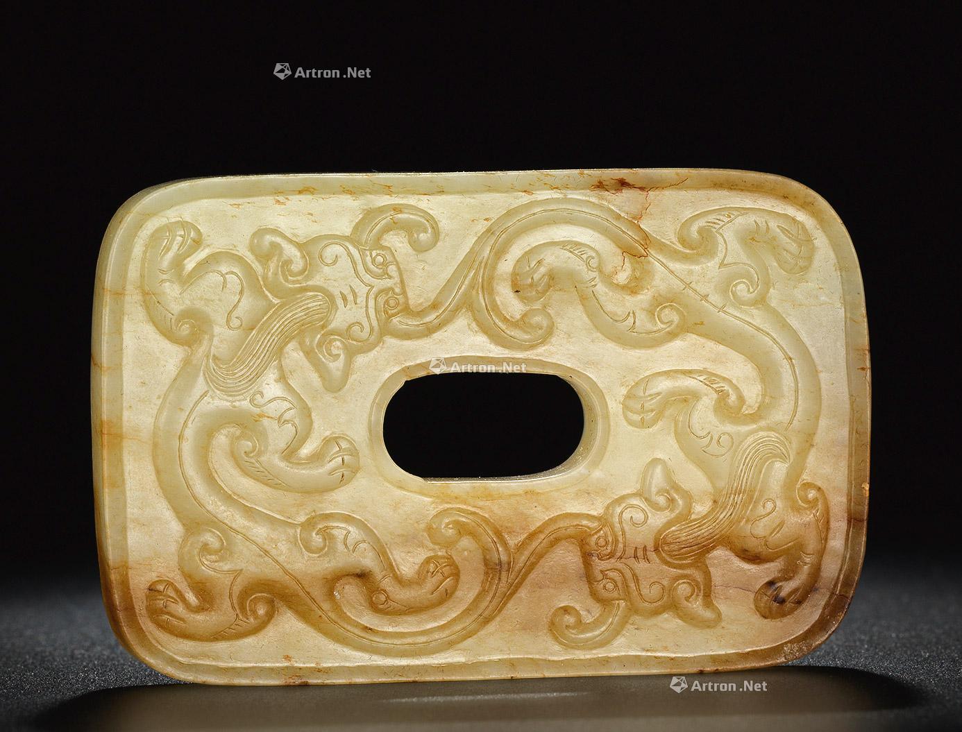 0097 宋代 白玉螭龙涤璧