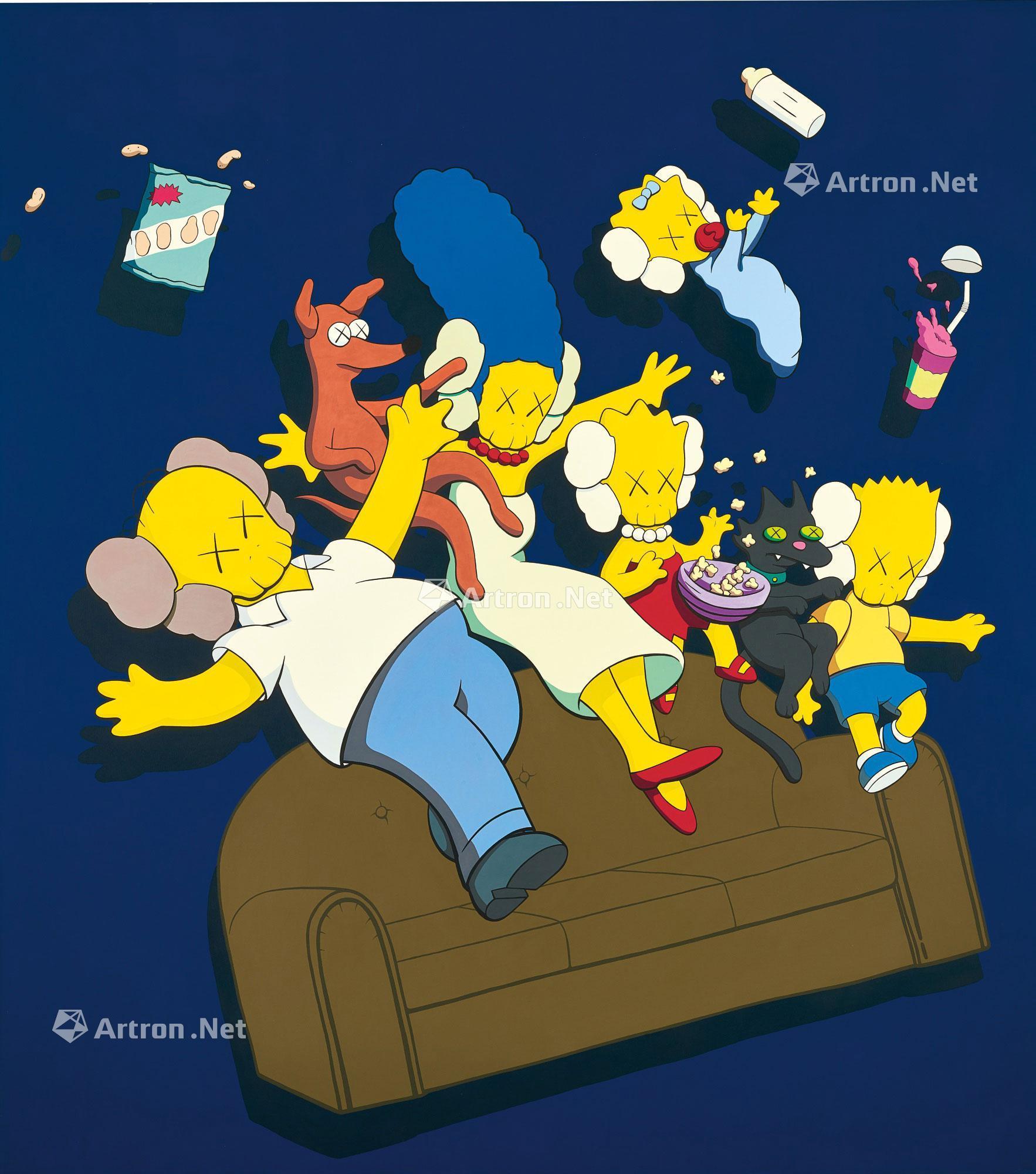 04年作无题 Kimpsons 1 压克力画布 拍卖品 图片 价格 鉴赏 当代艺术 雅昌艺术品拍卖网