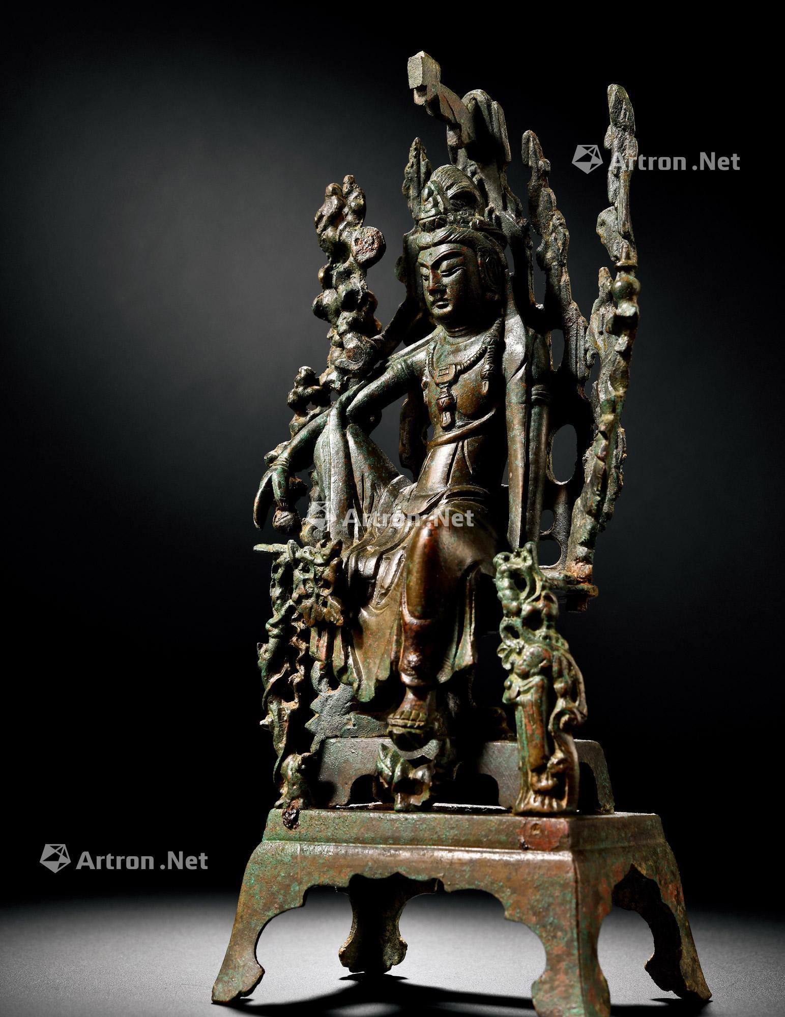 水月观音像 拍卖品 图片 价格 鉴赏 佛教文物其它 雅昌艺术品拍卖网