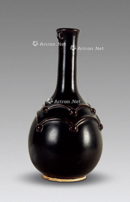 【乌金釉长颈瓶】拍卖品_图片_价格_鉴赏_现当代及其它瓷器_雅昌艺术