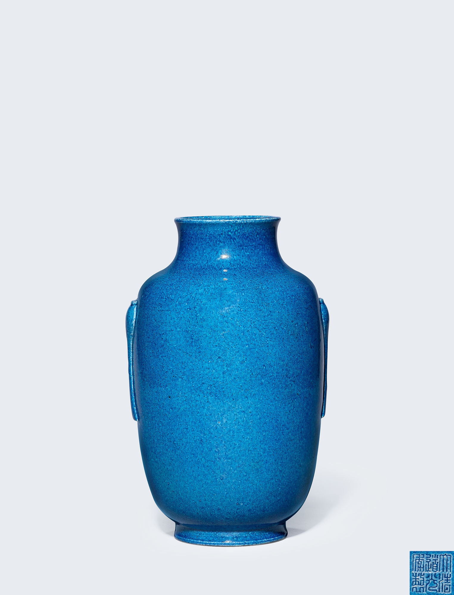 【清道光 炉钧釉灯笼瓶】拍卖品_图片_价格_鉴赏_清代单色釉瓷器_雅昌