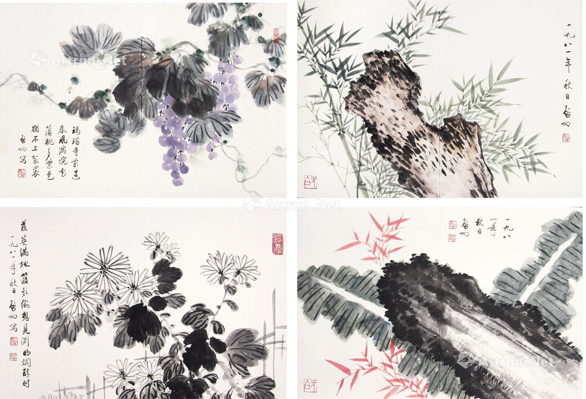 【册页画 册页】拍卖品_图片_价格_鉴赏_绘画_雅昌艺术品拍卖网