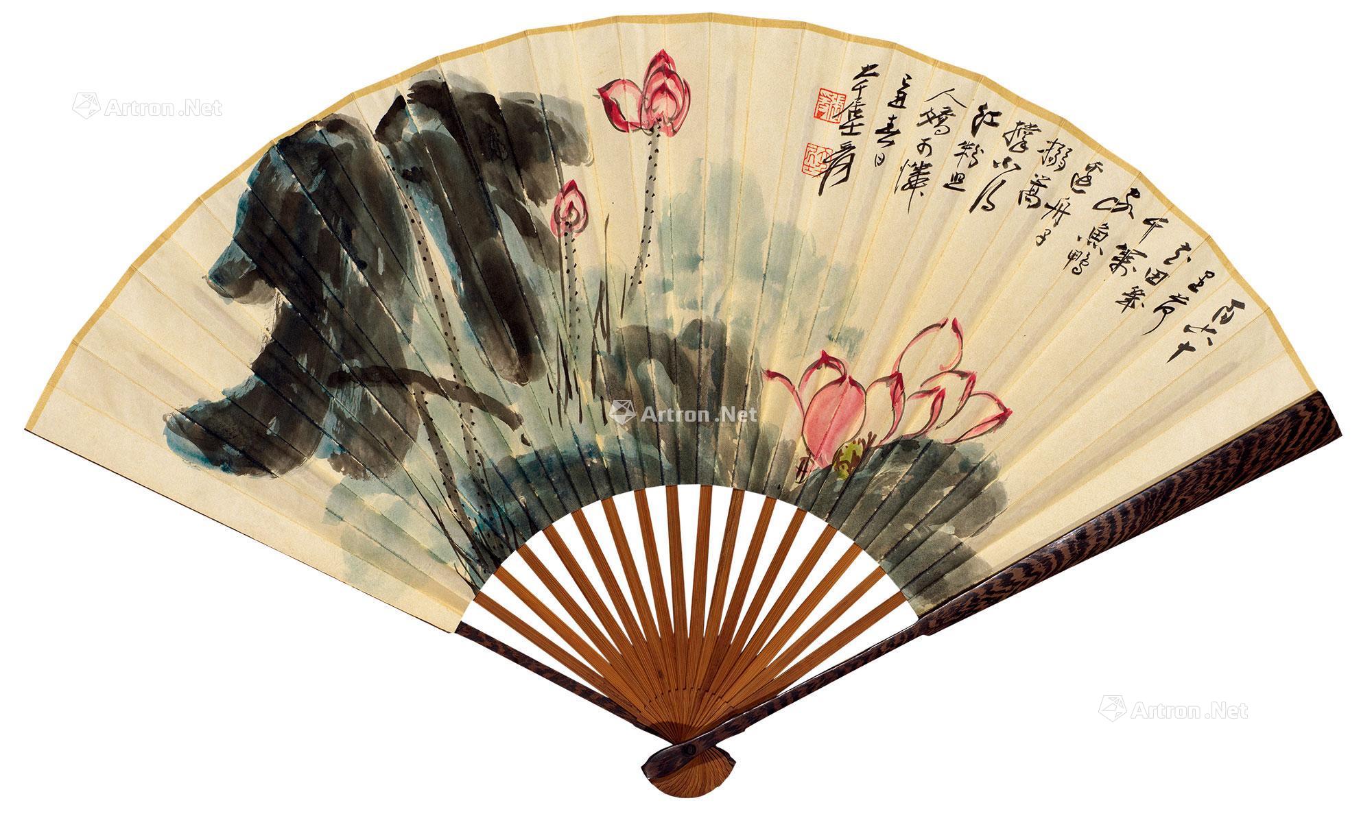 【扇子 纸本成扇】拍卖品_图片_价格_鉴赏_绘画_雅昌艺术品拍卖网