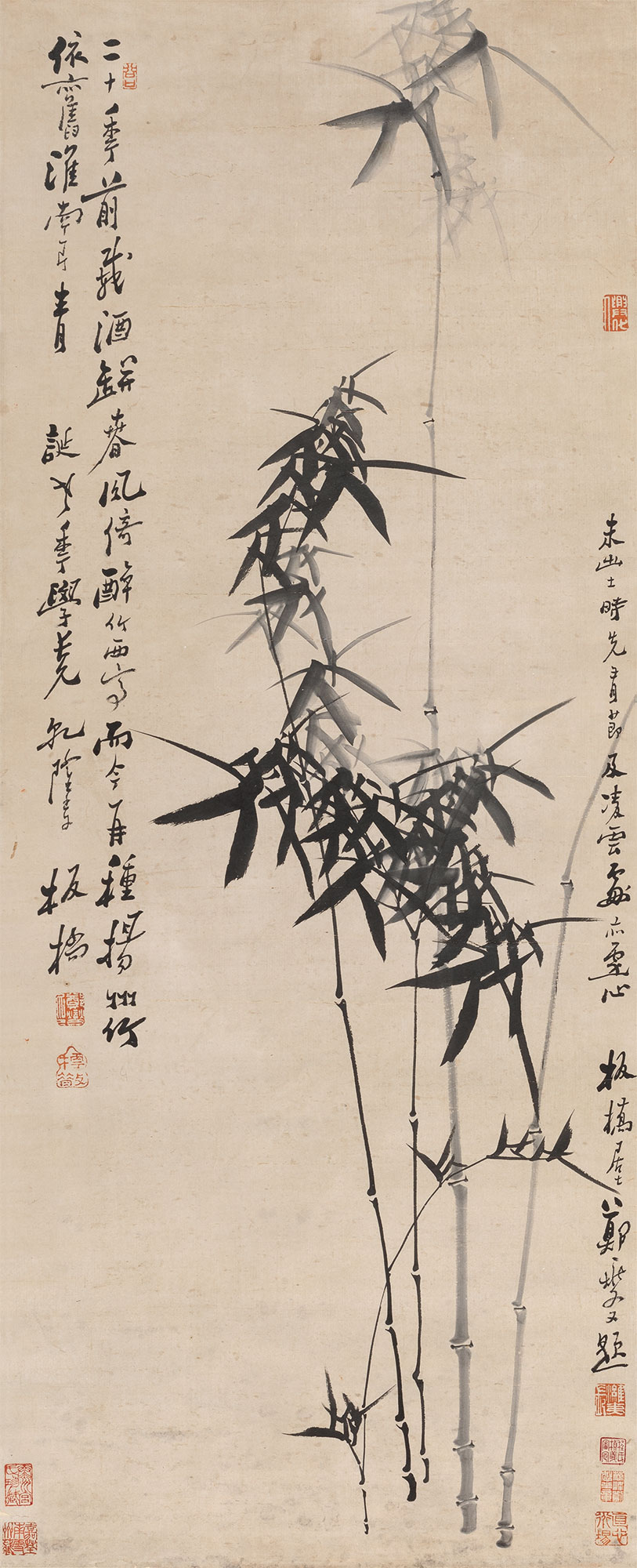 【壬午（1762年）作 墨竹图 立轴 纸本】拍卖品_图片_价格_鉴赏_绘画_雅昌艺术品拍卖网
