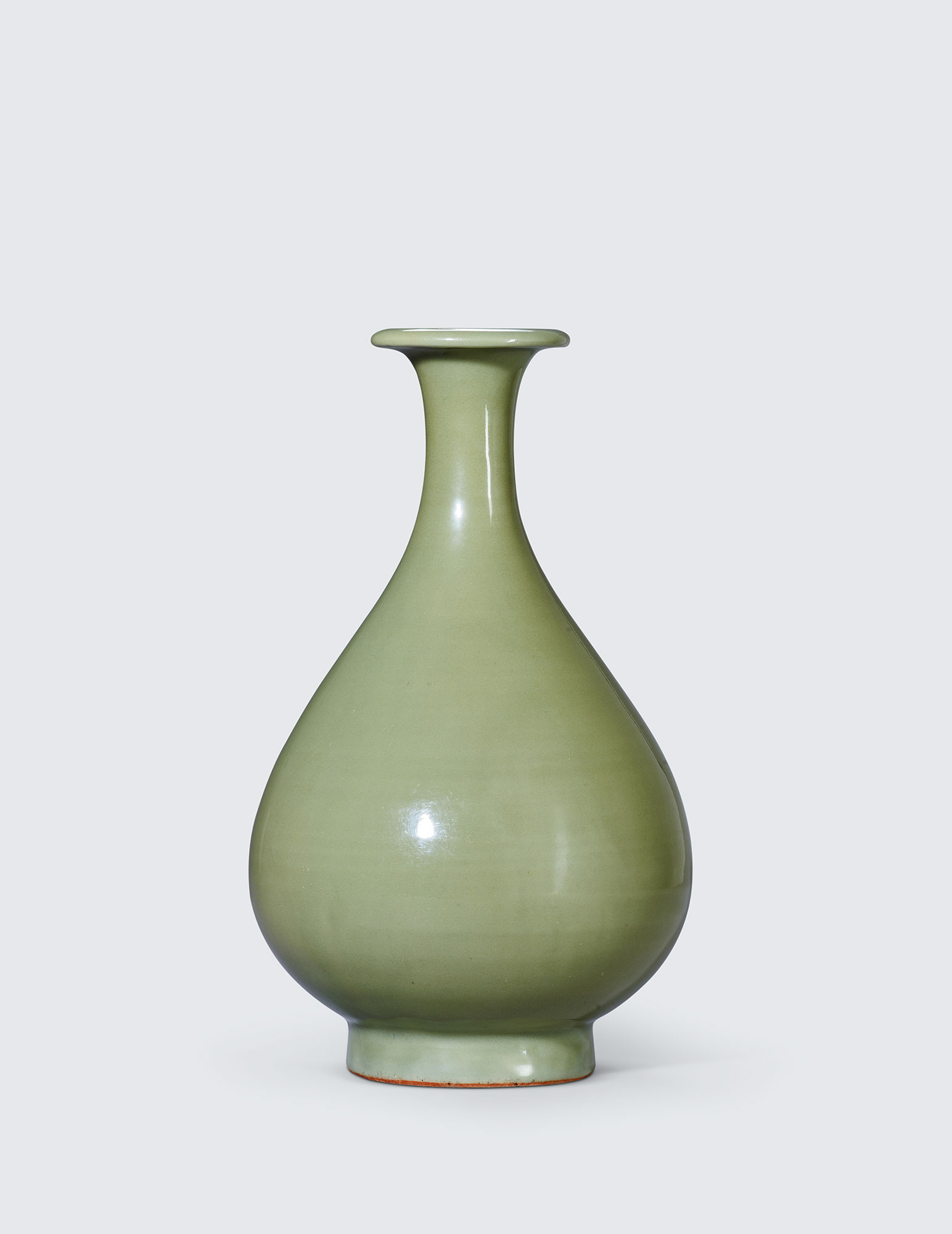 龙泉官窑青釉玉壶春瓶】拍卖品_图片_价格_鉴赏_明代单色釉瓷器_雅昌