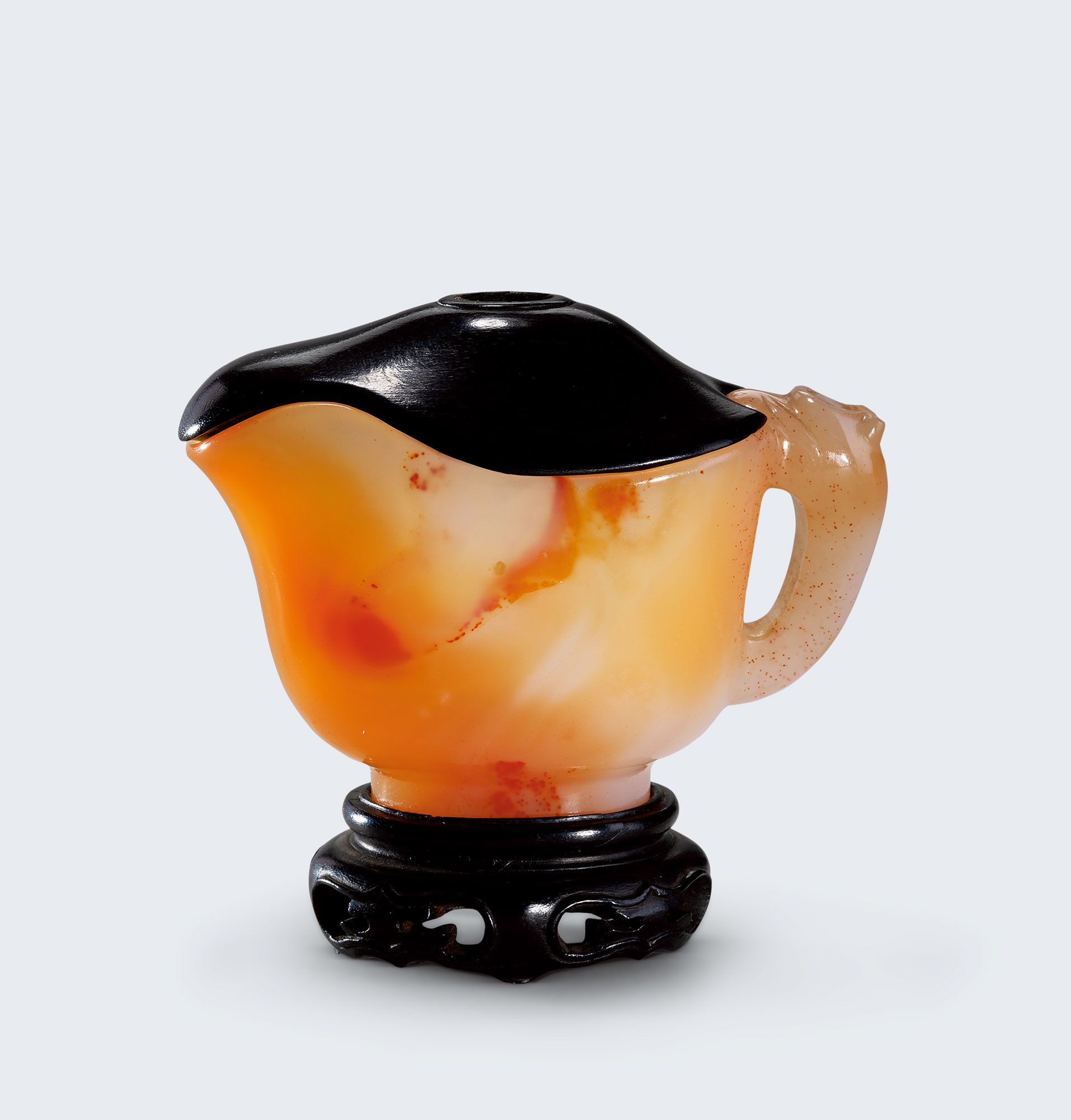 【清乾隆 玛瑙小觥杯】拍卖品_图片_价格_鉴赏_摆件_雅昌艺术品拍卖网