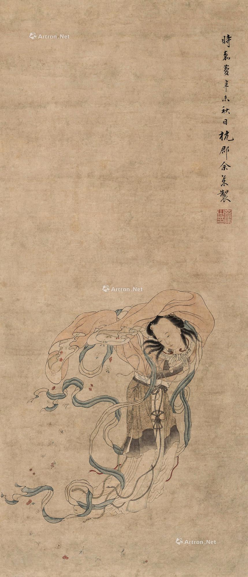 大人気商品-•画『近代画家張大千・•仙女散花図- lyceemaputo.org