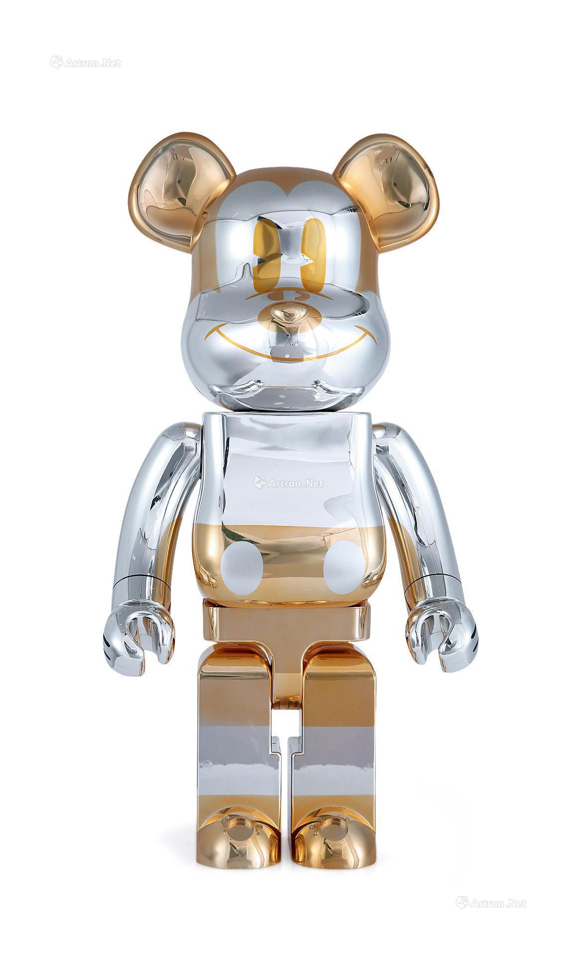 62282019年作迪士尼联乘米奇积木熊电镀pvc