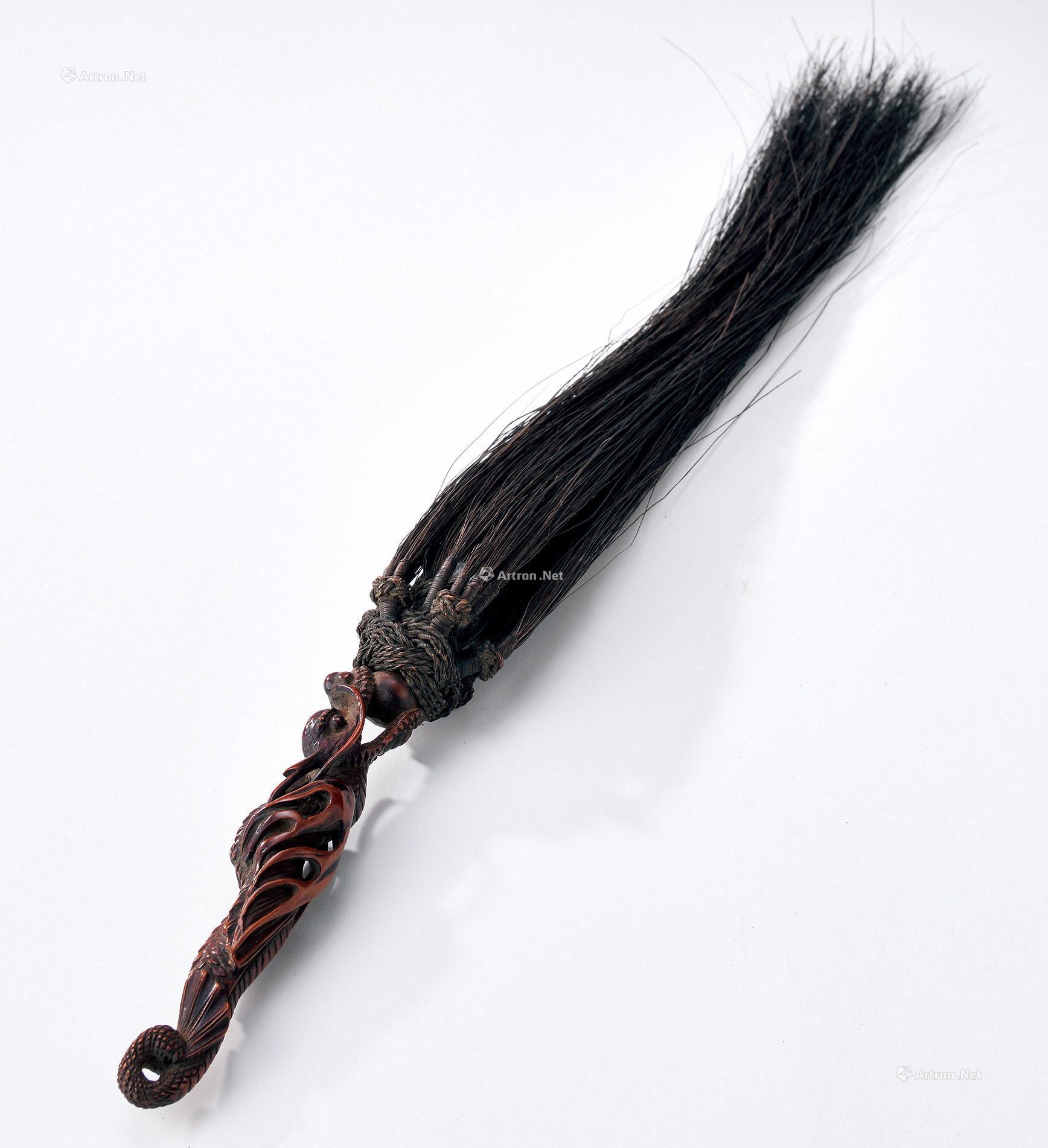 【黄杨木雕龙纹拂尘】拍卖品_图片_价格_鉴赏_木雕_雅昌艺术品拍卖网