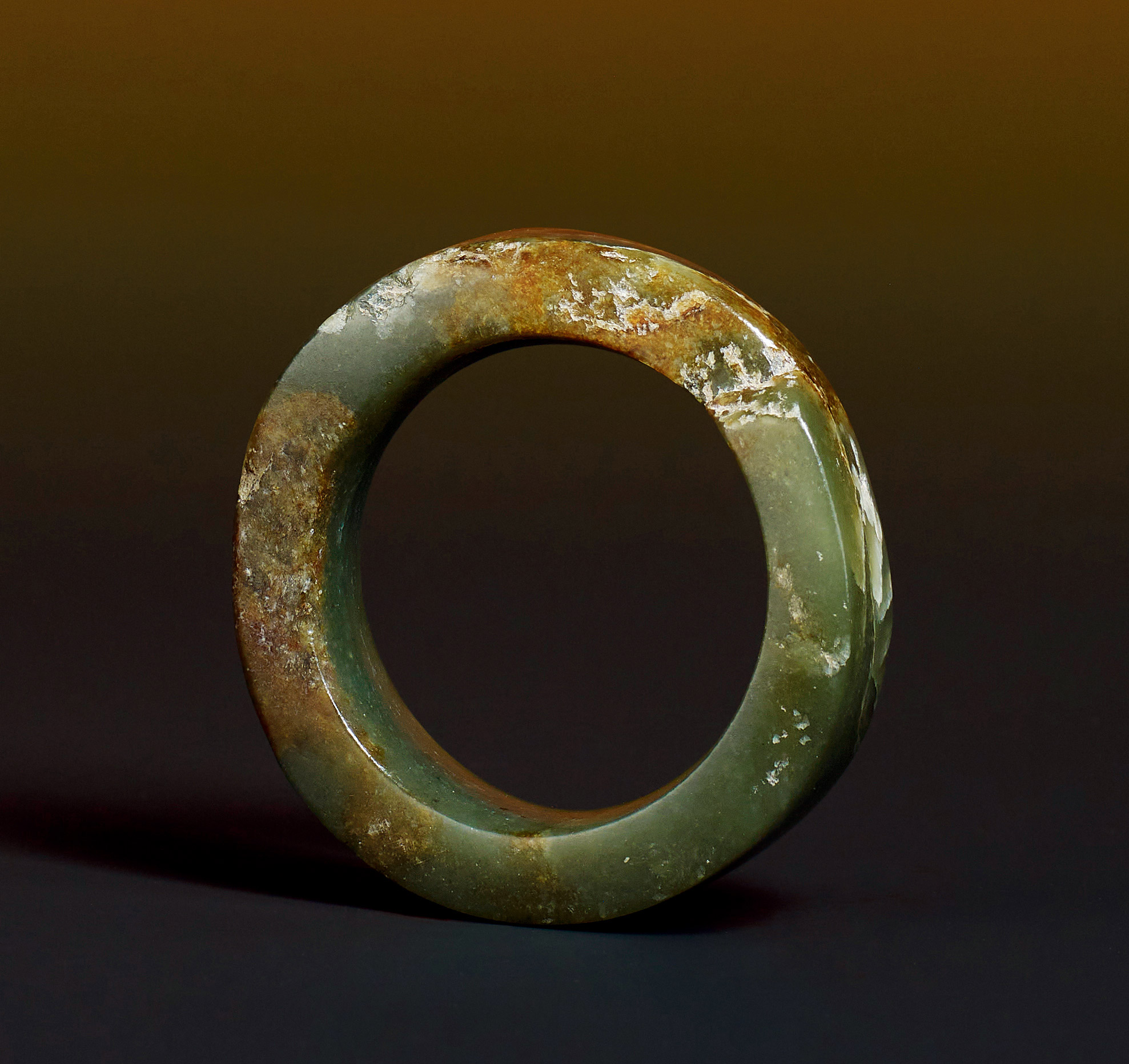 0645新石器时代青玉瑗