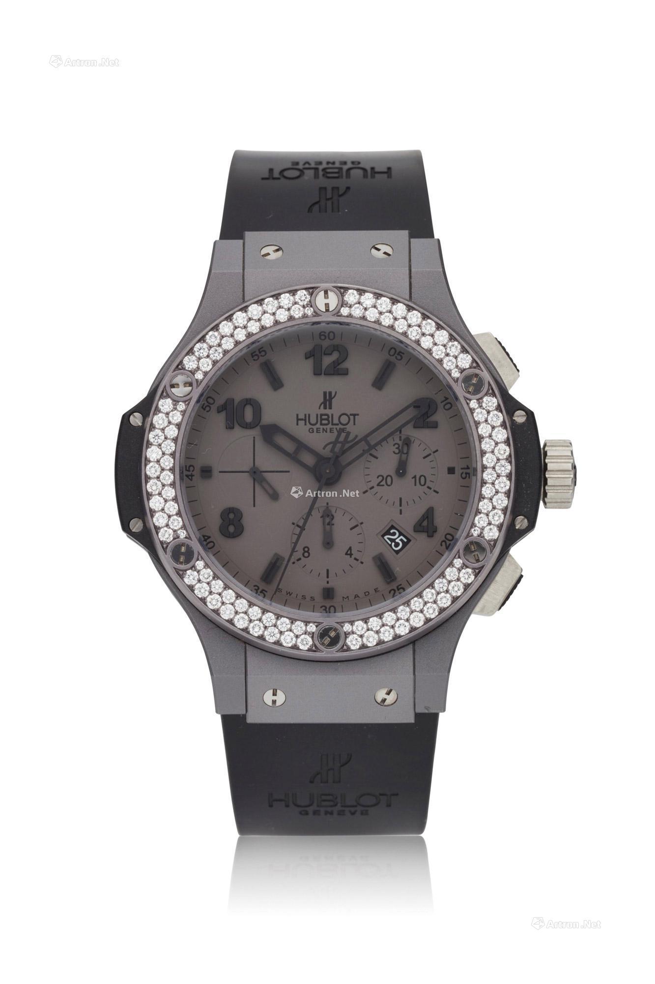 0384hublottitaniumdiamondbigbangchronograph