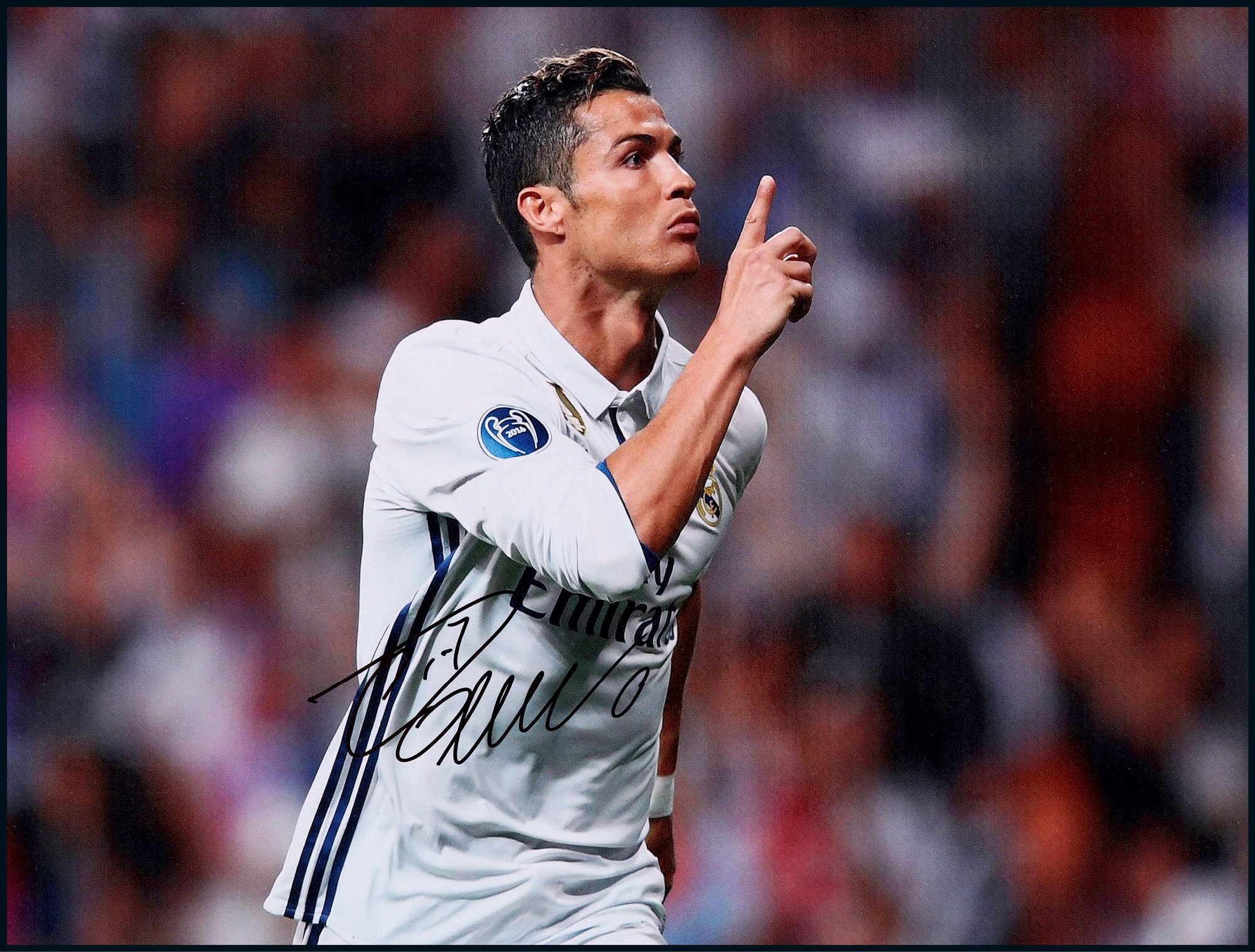 ronaldo)亲笔签名照,附证书】拍卖品_图片_价格_鉴赏_舆图照片_雅昌