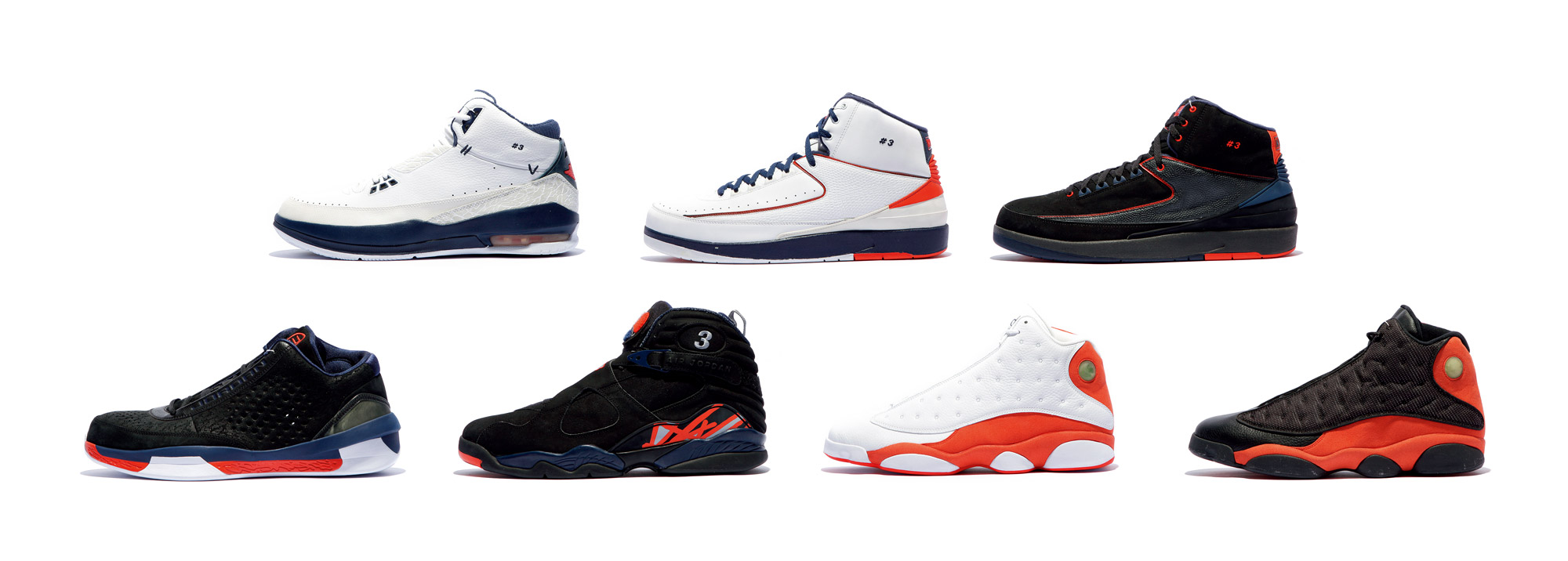 3507杰拉德华莱士jordanbrand专属球鞋收藏7双