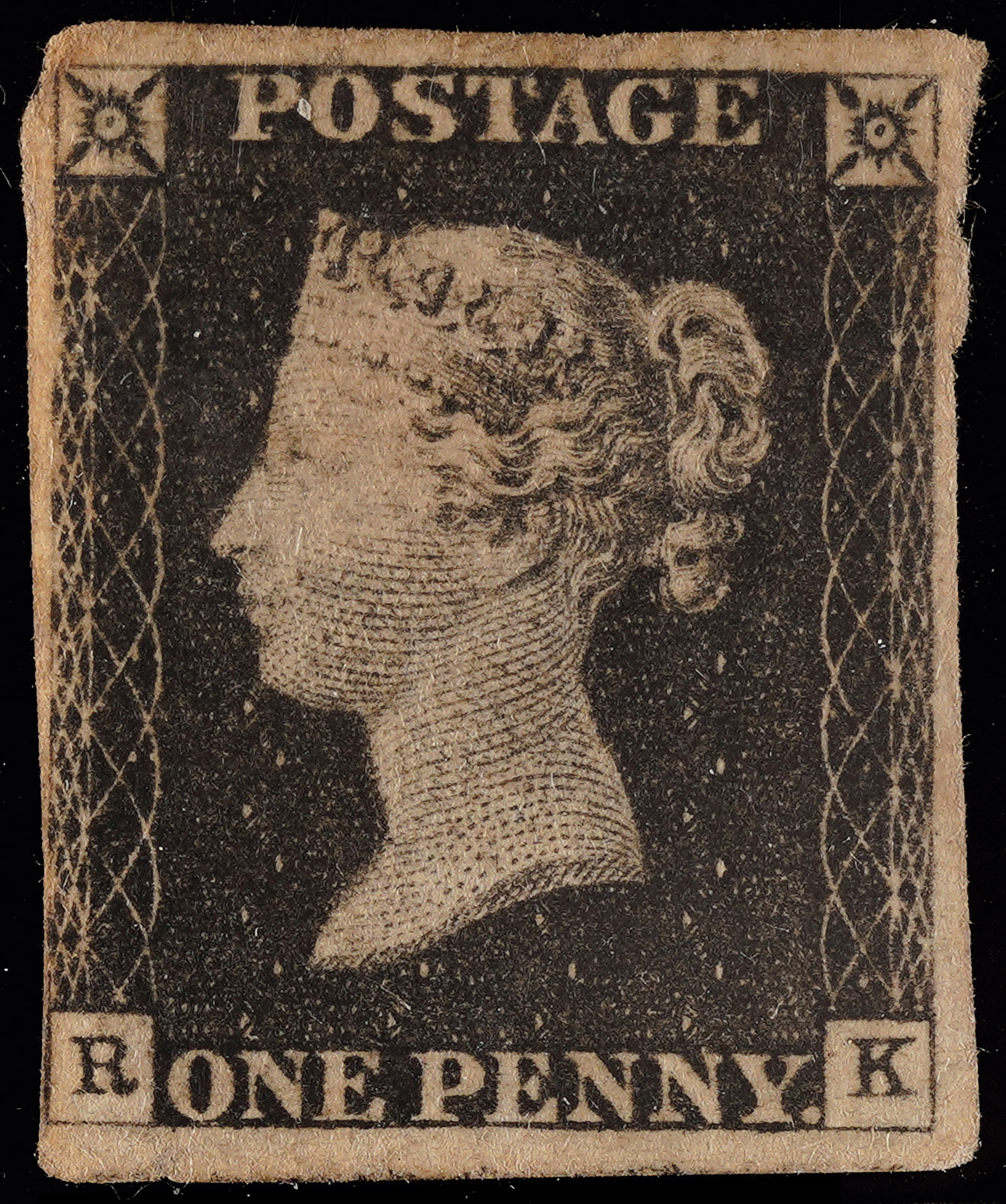 今天是邮票诞生日 1840年5月6日英国发行黑便士_东方艺术网