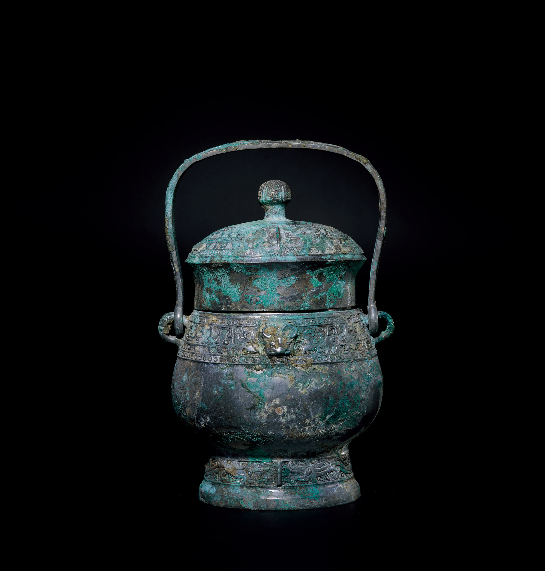 【商 青铜提梁卣】拍卖品_图片_价格_鉴赏_青铜器_雅昌艺术品拍卖网