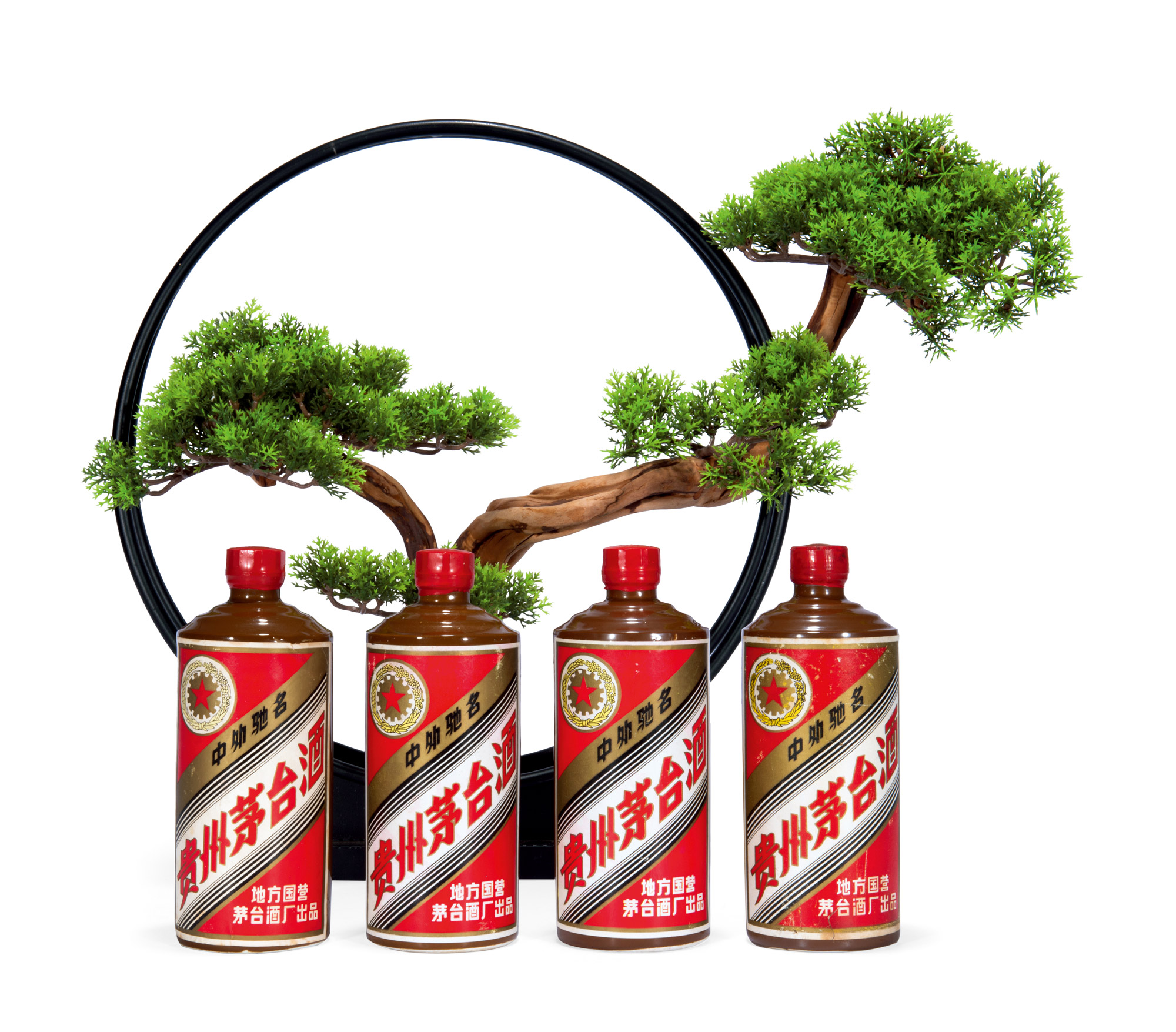 4015八十年代中期产五星牌黑酱茅台酒