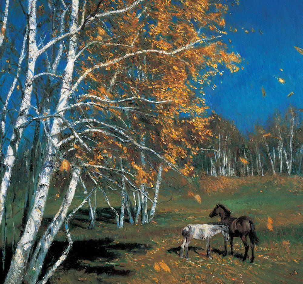 【有风的季节】拍卖品_图片_价格_鉴赏_油画_雅昌艺术品拍卖网