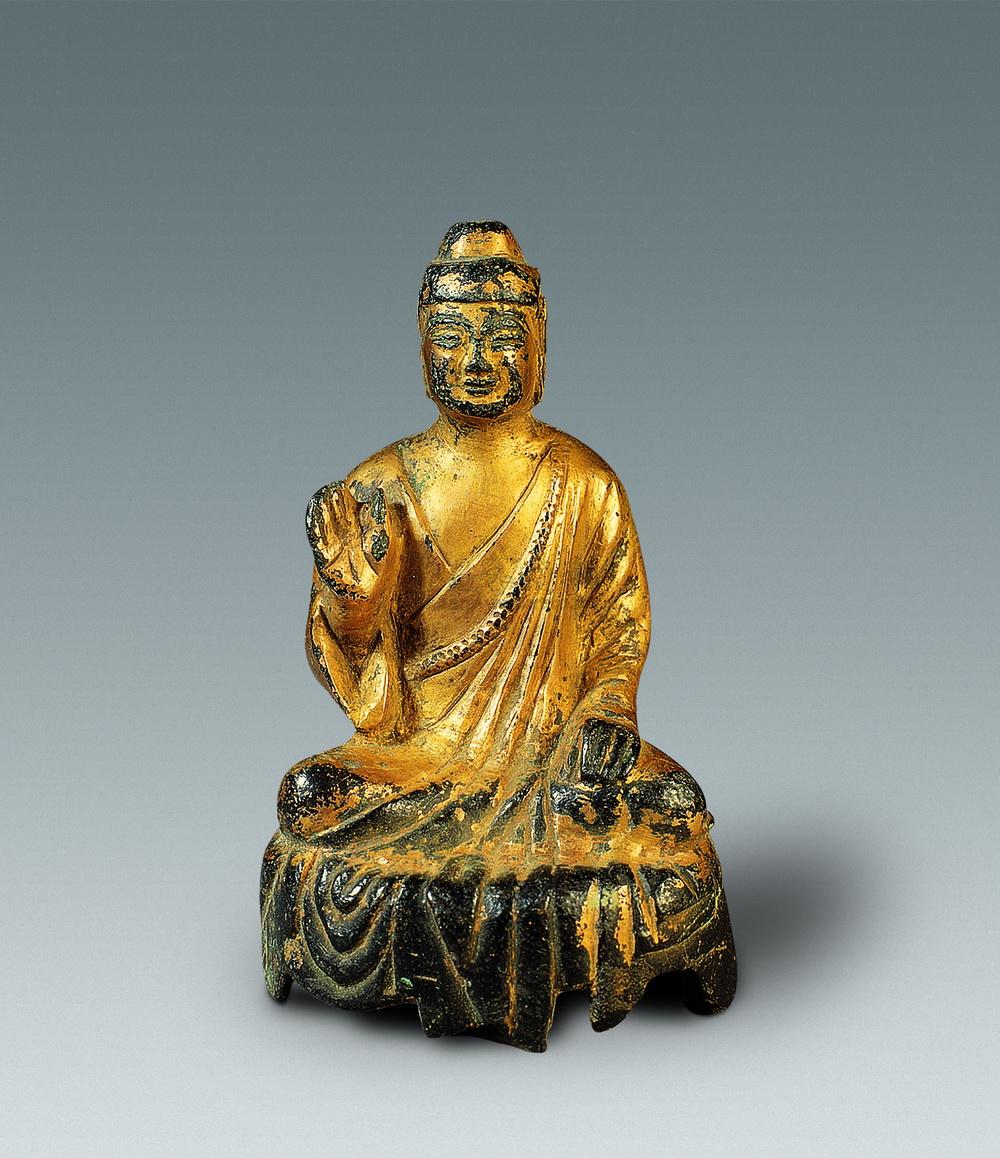 【唐 鎏金铜佛坐像】拍卖品_图片_价格_鉴赏_佛教文物其它_雅昌艺术品