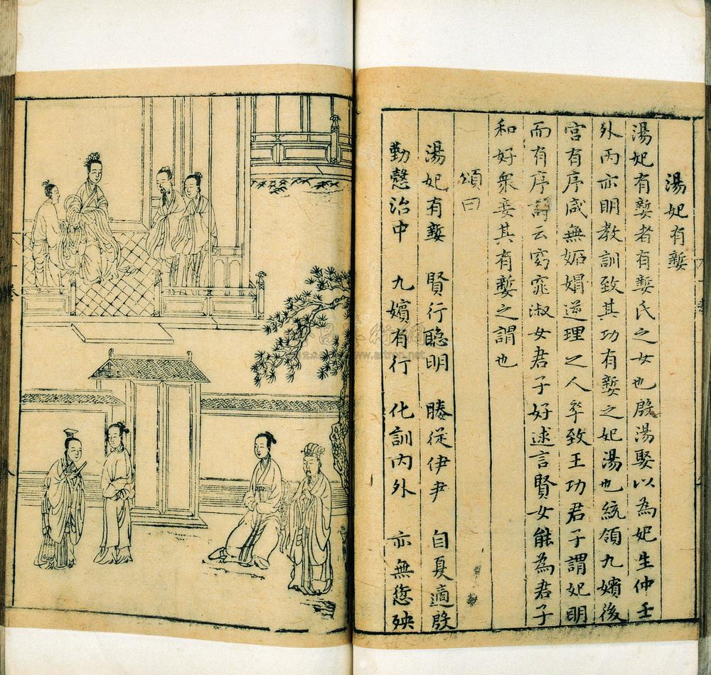 【汉 刘向古列女传七卷】拍卖品_图片_价格_鉴赏_历代刻本_雅昌艺术品拍卖网