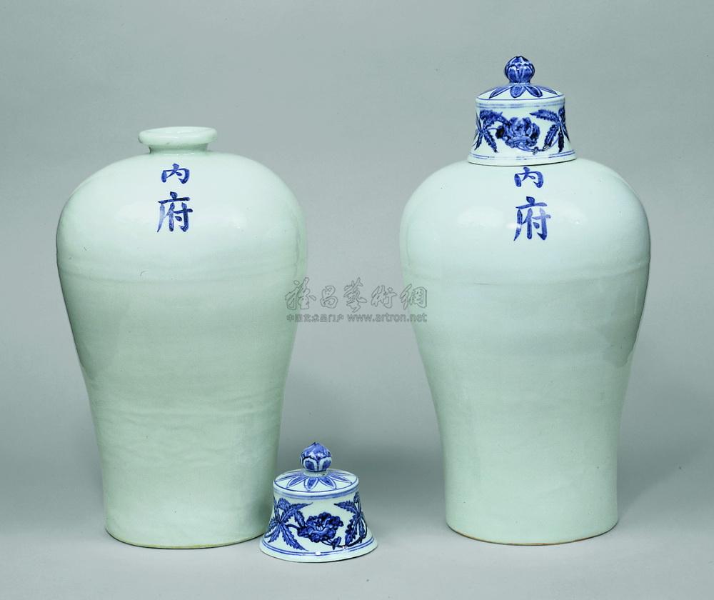 【明永乐 青花内府梅瓶】拍卖品_图片_价格_鉴赏_明代青花瓷器_雅昌