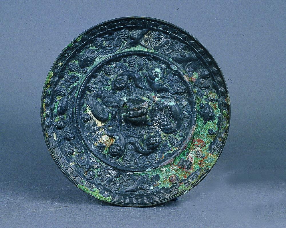 【唐 海兽葡萄孔雀镜】拍卖品_图片_价格_鉴赏_铜器_雅昌艺术品拍卖网