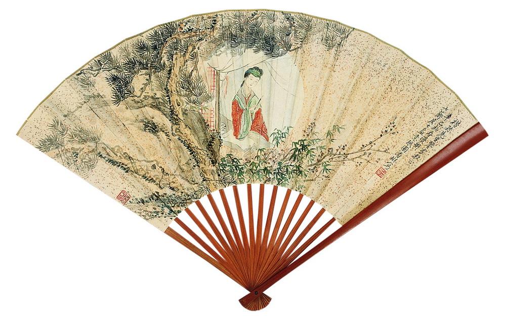 【仕女 成扇 纸本】拍卖品_图片_价格_鉴赏_绘画_雅昌艺术品拍卖网