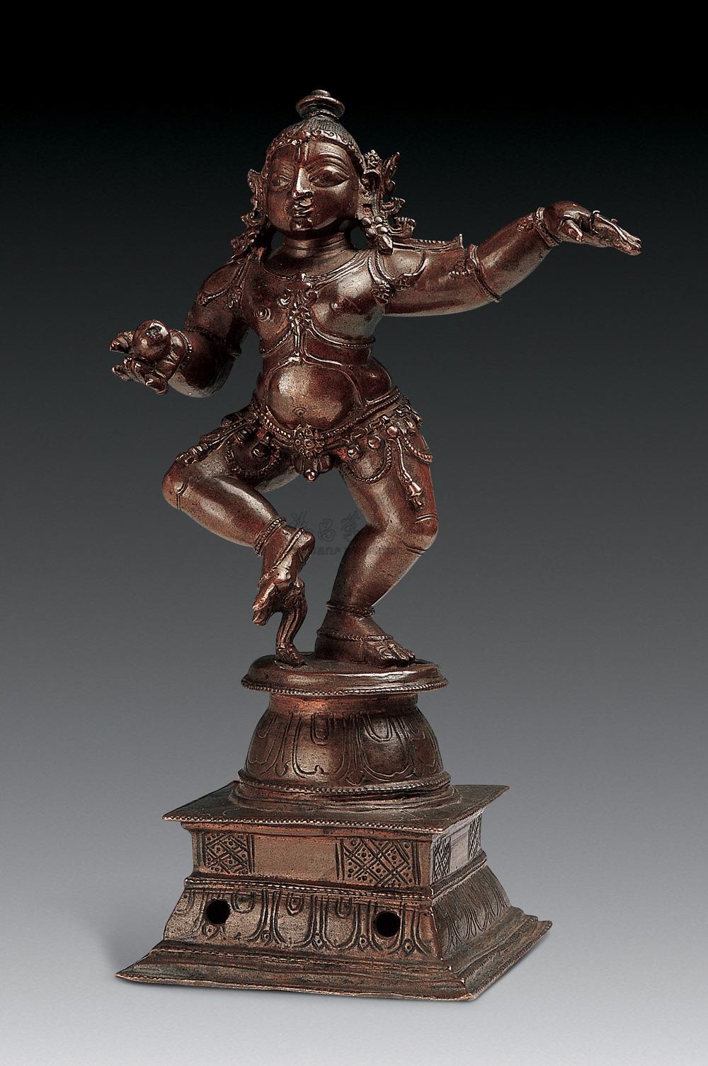 0874 十四 — 十六世纪 印度krisna神像