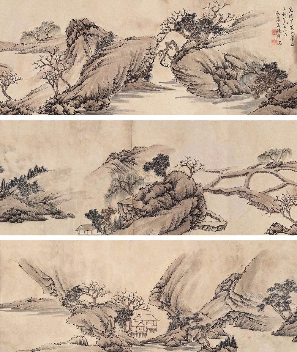 中国画长卷艺术特色图片