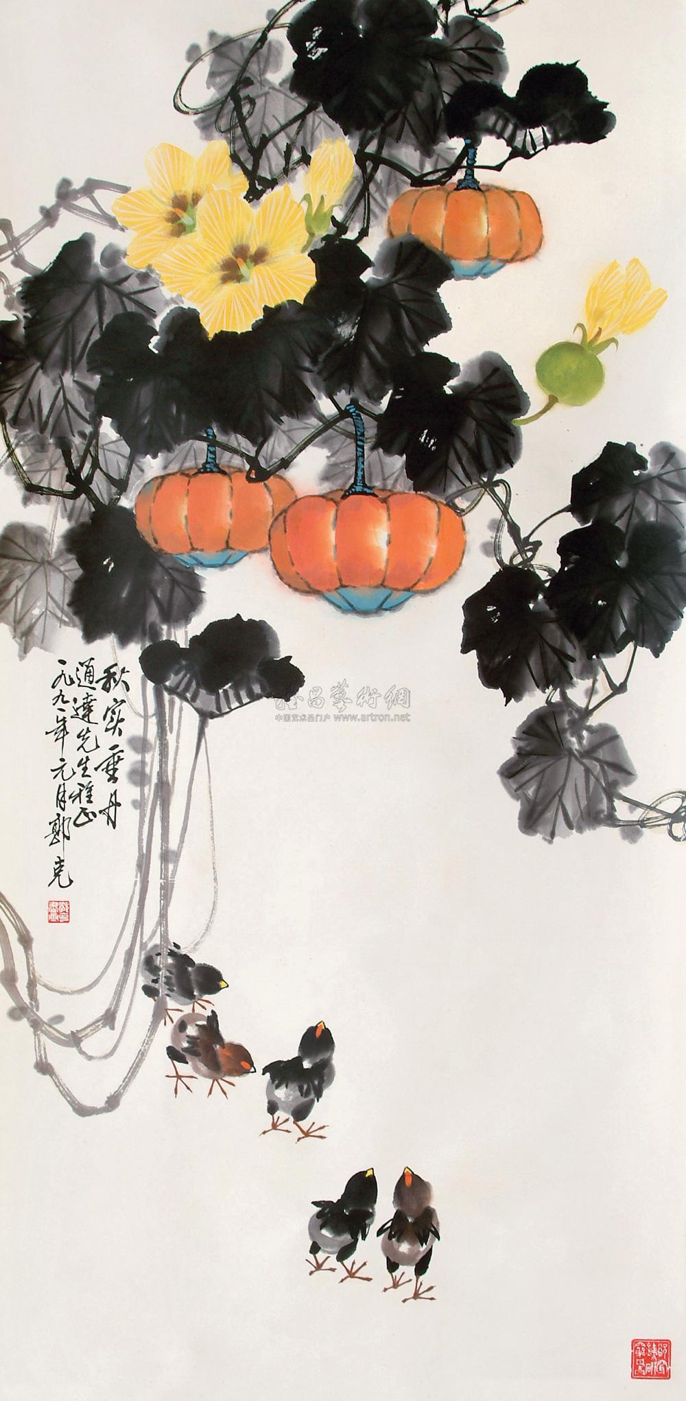 0143金瓜小鸡