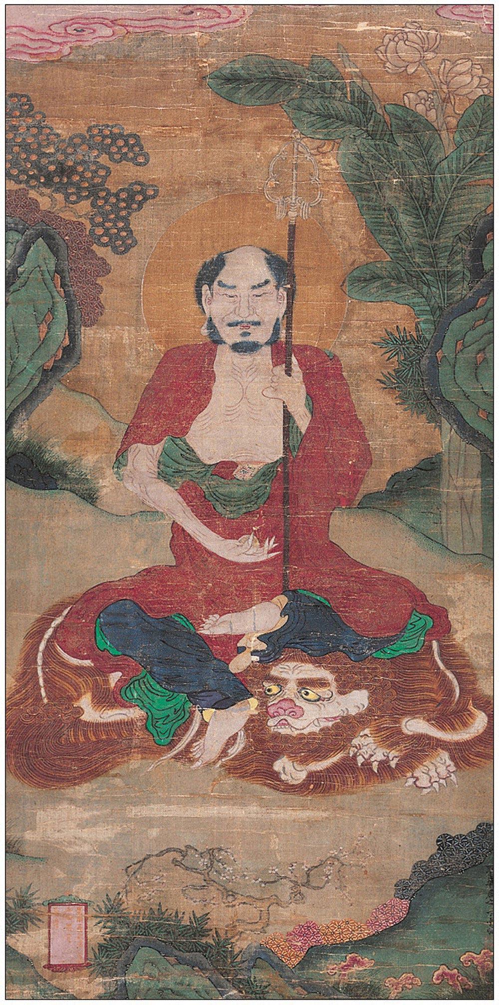 0264地藏菩萨立轴绢本