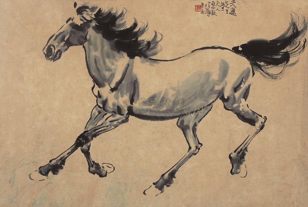 【1940年作 马 镜心 纸本水墨】拍卖品_图片_价格_鉴赏_绘画_雅昌艺术