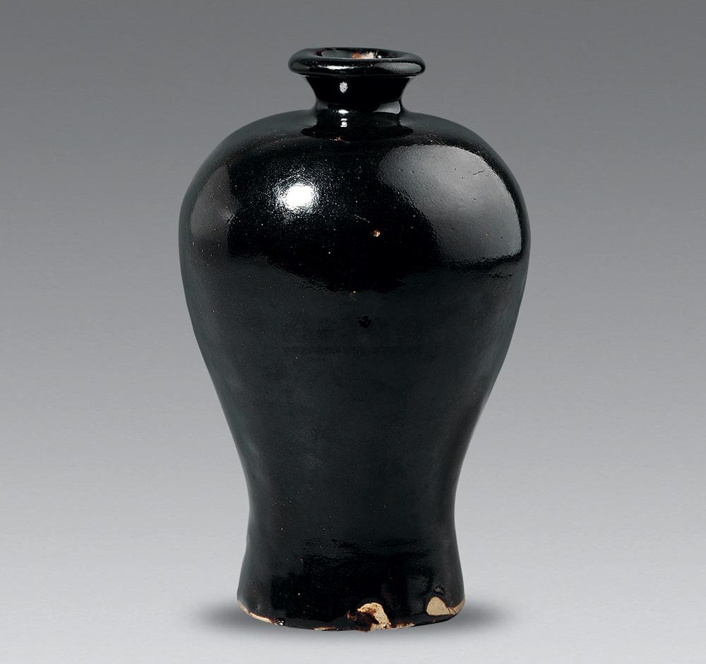 0496 宋 黑釉梅瓶
