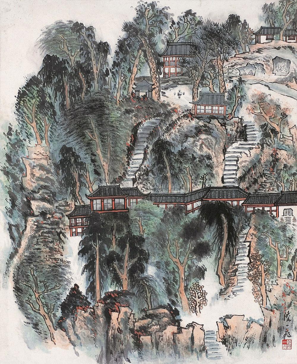 【西泠印社 立轴 纸本设色】拍卖品_图片_价格_鉴赏_绘画_雅昌艺术品拍卖网