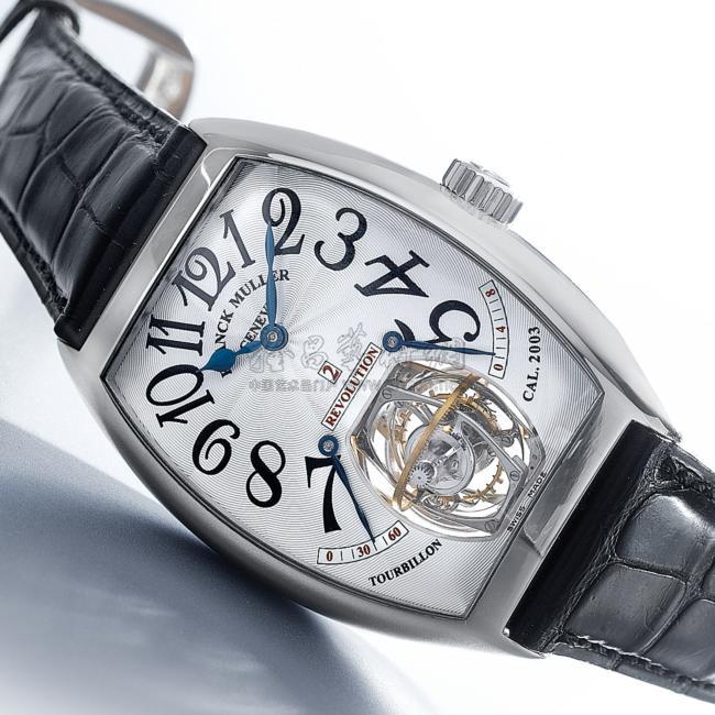 1522 frank muller[revolution 2 tourbillon]铂金第1号,三维立体双轴