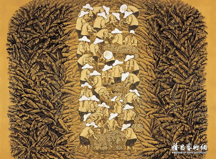 第十届全国美术作品展览---版画作品展