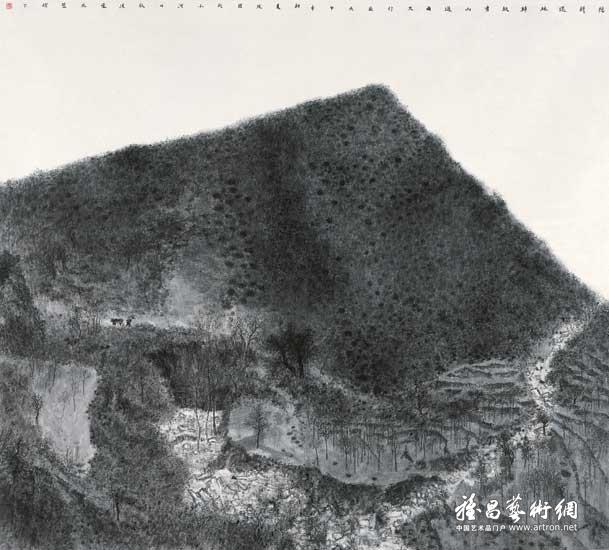 张喆 190*200cm 该作品获铜奖 河北人 国画 公告 最新动态 专家访谈