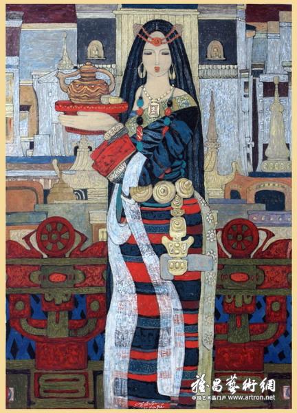"色纪8008"云南现代版画,重彩画全国巡回展