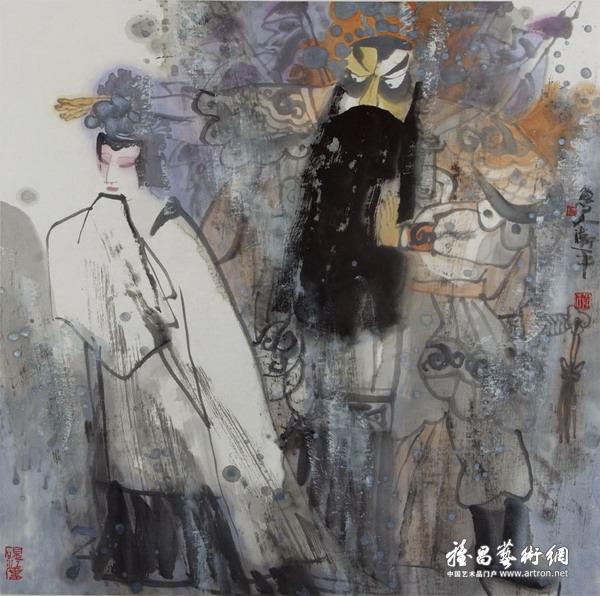 使用艺术头条 欣赏高清大图                      周卫平