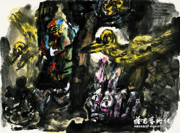 "大写意小画展国韵秦风"陕西国画名家小品邀请展