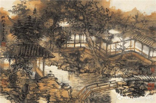 "心迹"张东山水画写生作品展