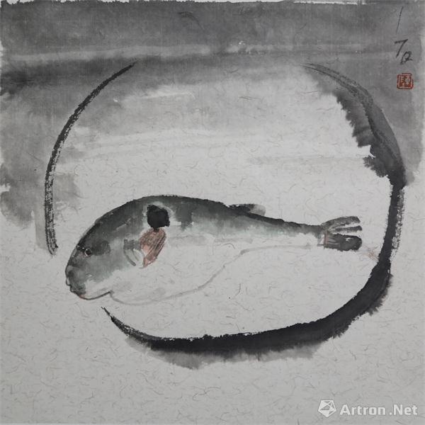 尺寸26cm×26cm 所属展览"游心自在"陈天强近