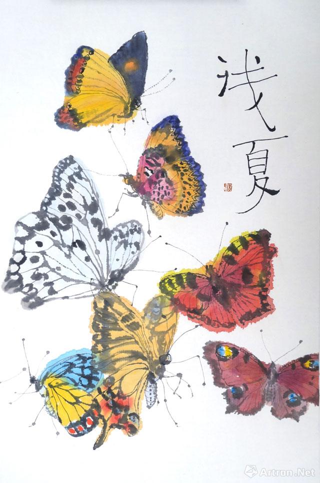 知弥心画展