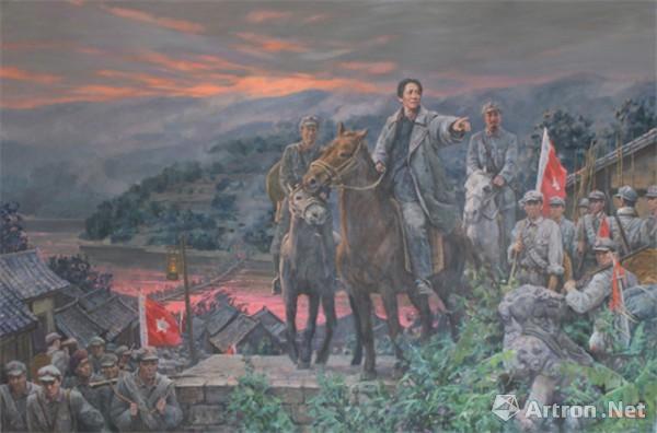 纪念中国工农红军长征胜利80周年美术作品展览